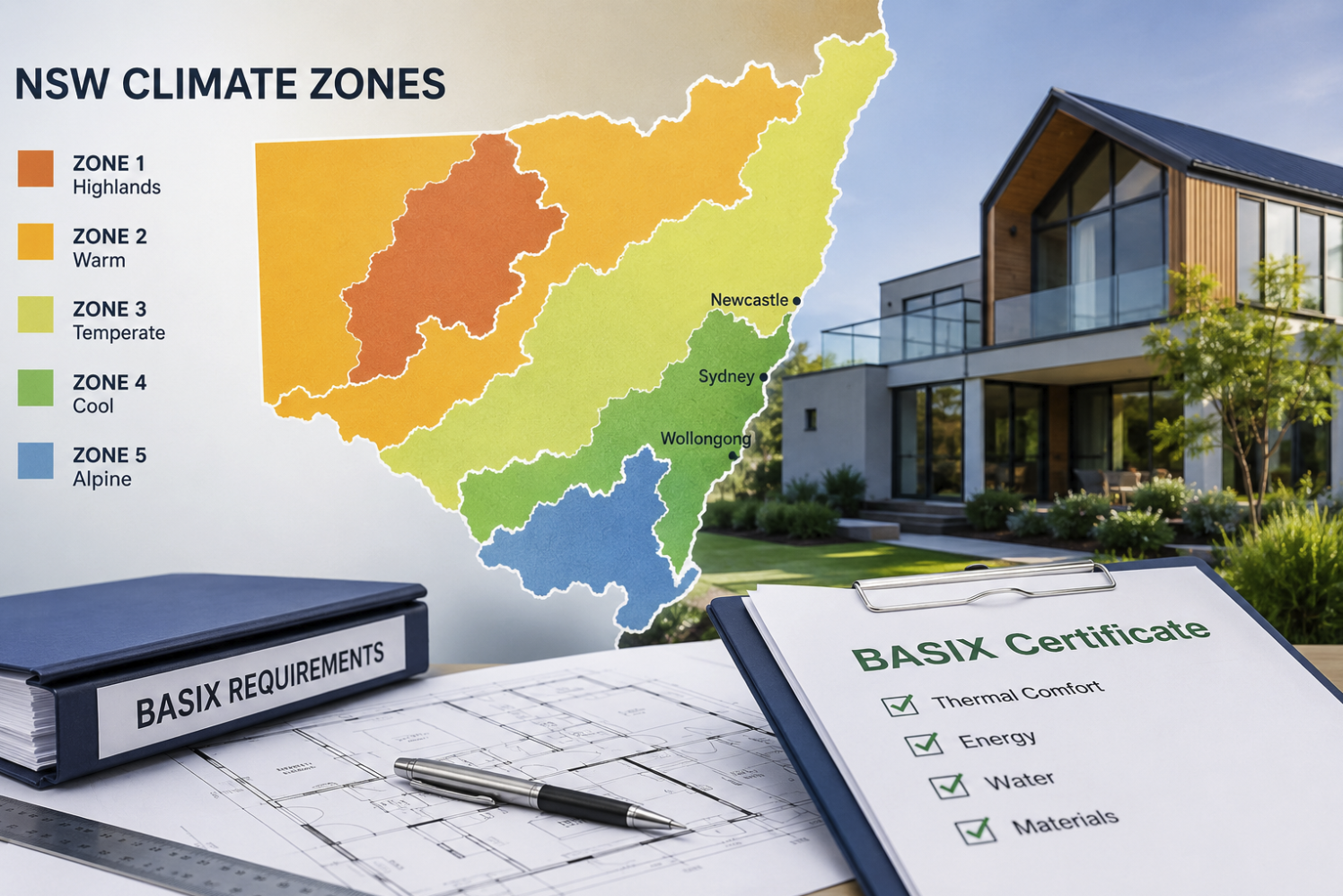 How Climate Zones Affect BASIX Requirements in NSW
